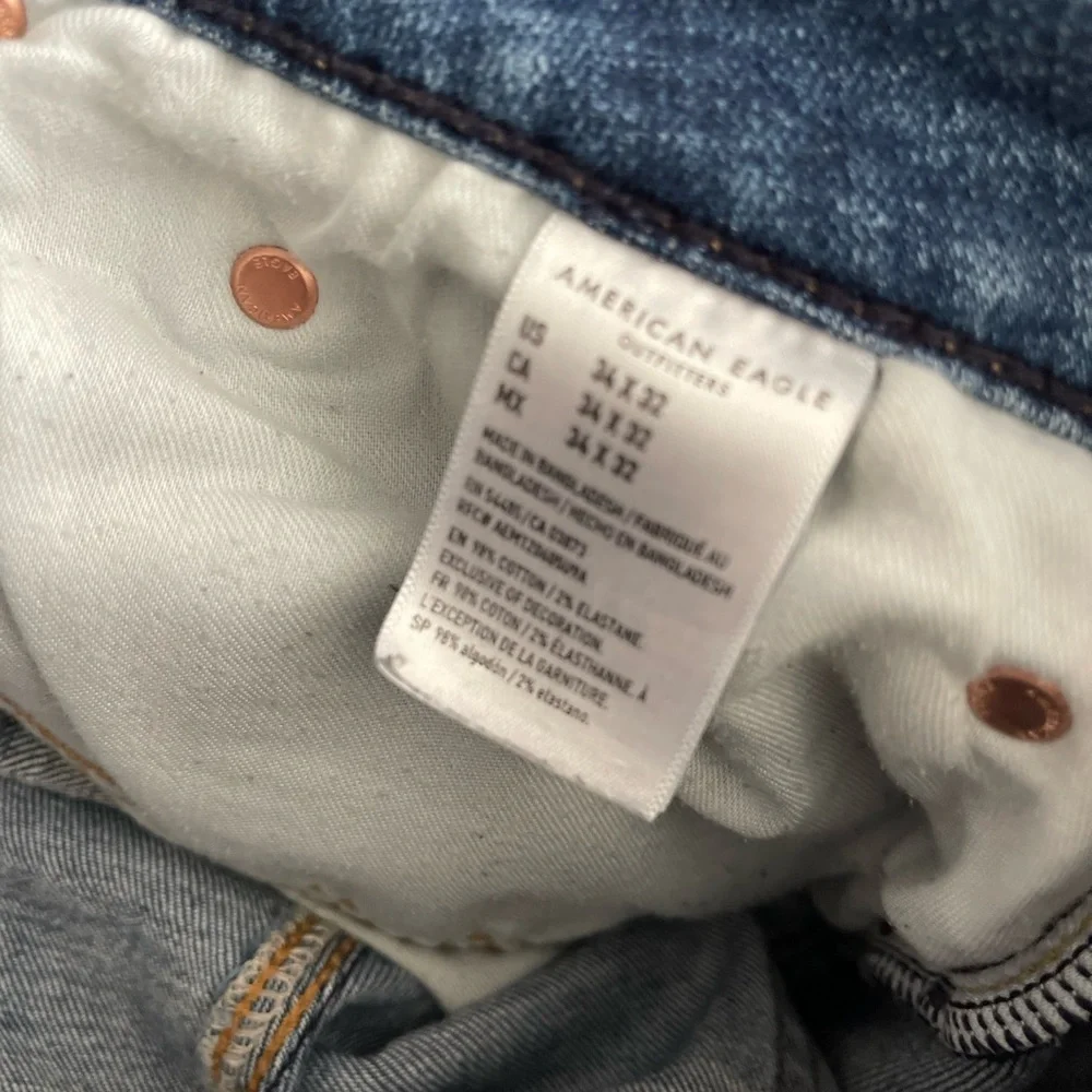 American Eagle Straight Leg Jeans 34 x 32